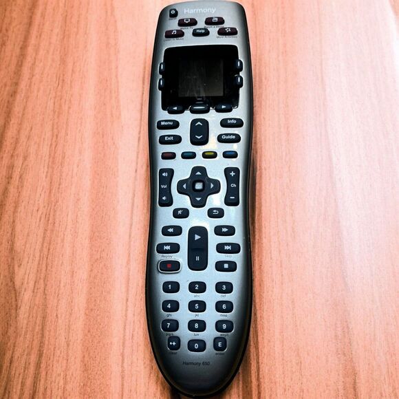 Logitech Harmony 650 infrared Universal Remote Control Movie, Music, Tv Pics Vid - Picture 2 of 14